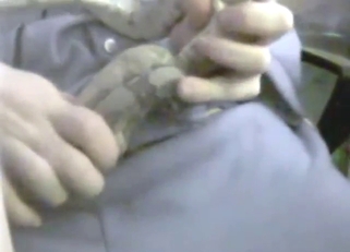 Next door dude lets this snake slither ALL over