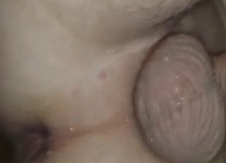 Canine cock ruining his once-tight rear end