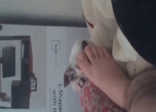 POV toe-suck worship for a lucky zoo-freak