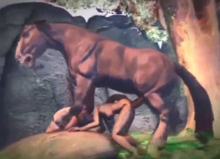 Skyrim bestiality porn with doggystyle sex